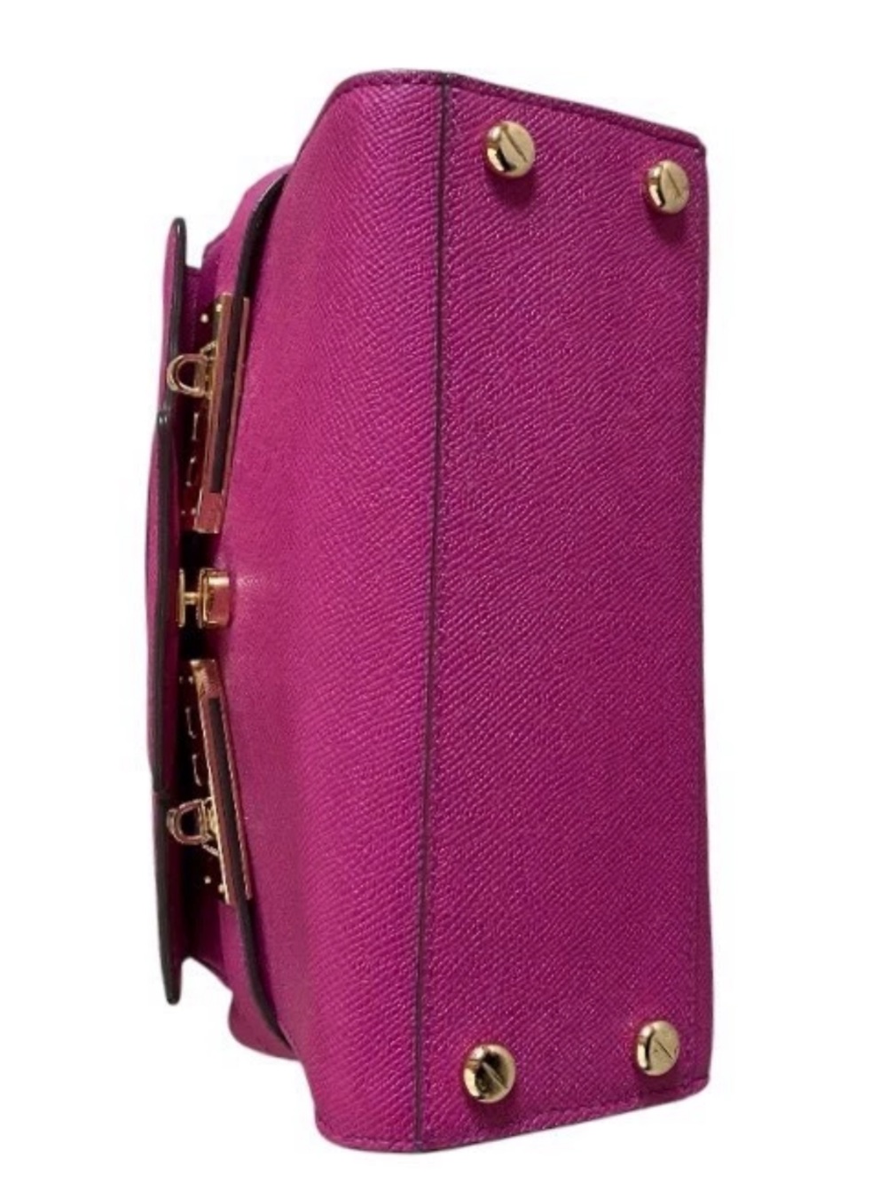 Henri Bendel Pebbled Leather Uptown Satchel/Crossbody NWOT - Picture 7 of 11